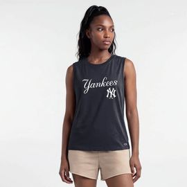 Champion Women's Champion  Navy New York Yankees Muscle Tank Top 