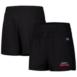 Champion Women's Champion Black Georgia Bulldogs Tailgate Her Woven Shorts 