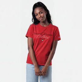 Champion Women's Champion Red Georgia Bulldogs Lifestyle T-Shirt 