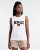 Champion Women's Champion White Cincinnati Bengals Muscle Tank Top  - 1