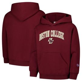 Champion Youth Champion Maroon Boston College Eagles Campus Pullover Hoodie 