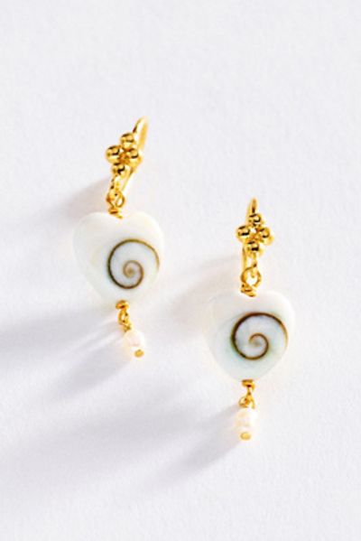 Chan Luu Amour Sprial Drop Earrings