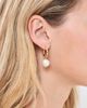Chan Luu Chan Luu Baroque Pearl Hoop Earrings White Pearl One - 3
