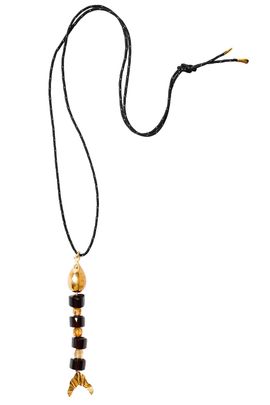 CHAN LUU CHAN LUU Beaded Fish Pendant Necklace