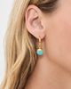 Chan Luu Chan Luu Bell Hoop Earrings Turquoise One - 3