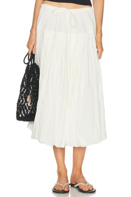 CHAN LUU CHAN LUU Bubble Midi Skirt