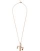 CHAN LUU CHAN LUU Chandelier Pearl Cross Necklace - 1