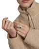 Chan Luu Chan Luu Curve Cultured Saltwater Tahitian Pearl Cocktail Ring - 2