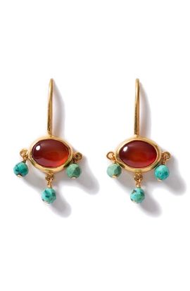 Chan Luu Chan Luu Della Semiprecious Stone Drop Earrings