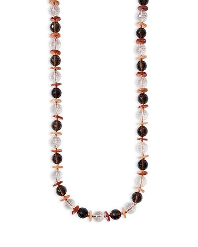 Chan Luu Chan Luu Discus Gemstone Beaded Strand Necklace, 37