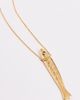 Chan Luu Chan Luu Dotted Fish Necklace Yellow Gold One - 2