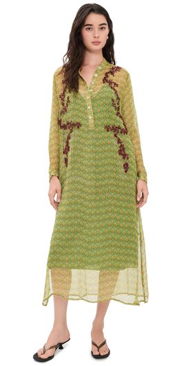 Chan Luu Chan Luu Drip Drip Tunic Green One