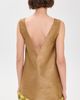 Chan Luu Chan Luu Exaggerated Dupion Tank Camel - 3