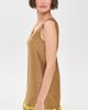 Chan Luu Chan Luu Exaggerated Dupion Tank Camel - 4