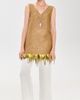 Chan Luu Chan Luu Exaggerated Dupion Tank Camel - 6