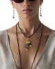Chan Luu Chan Luu Gemstone Fish Leather Pendant Necklace, 15-17 - 2