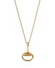 Chan Luu Chan Luu Horsebit Pendant Necklace, 17-19 - 1
