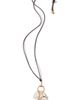 Chan Luu Chan Luu Horsebit Quartz & Cultured Pearl Charm Necklace - 3