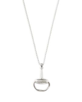 Chan Luu Chan Luu Horsebit Sterling Silver Pendant Necklace, 17-19