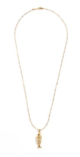 Chan Luu Chan Luu Koi Necklace Garnet One