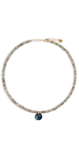 Chan Luu Chan Luu Labradorite Crystal Drop Necklace Labradorite One