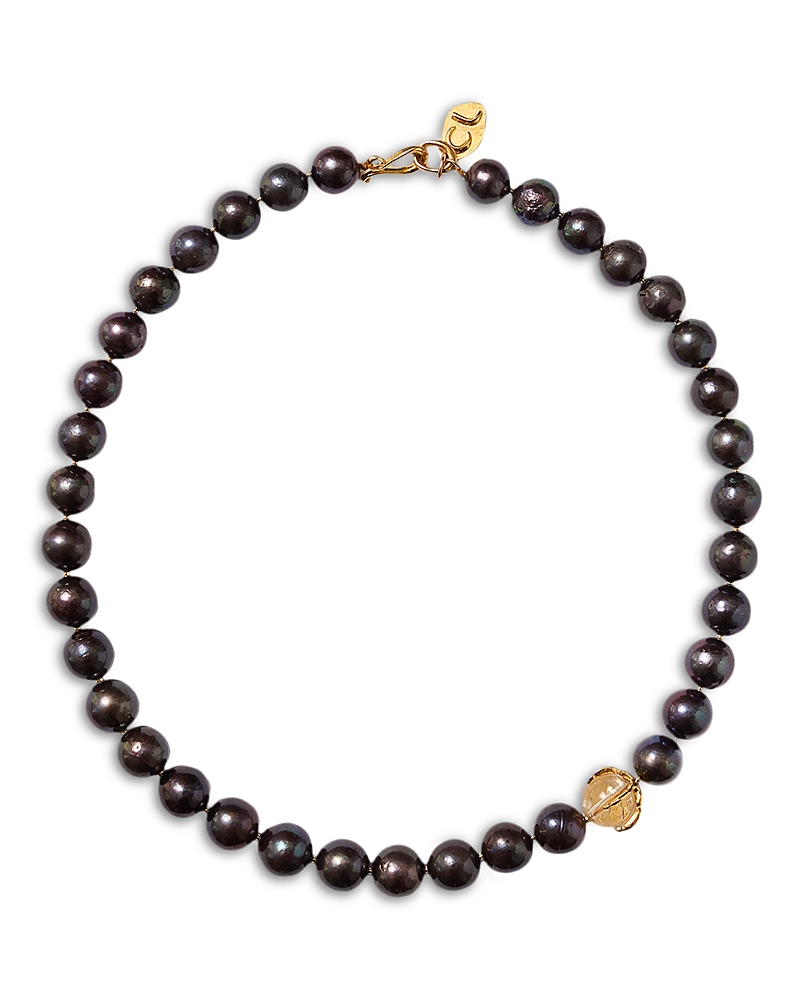 Chan Luu Chan Luu Lark Cultured Freshwater Peacock Pearl Collar Necklace, 17