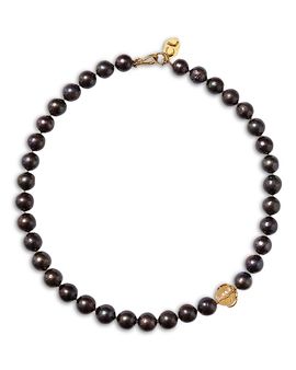 Chan Luu Chan Luu Lark Cultured Freshwater Peacock Pearl Collar Necklace, 17
