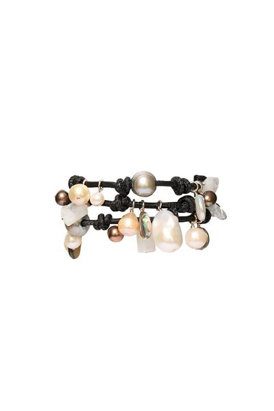 CHAN LUU CHAN LUU Lea Leather Three Wrap Bracelet