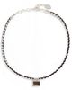 Chan Luu Chan Luu Marfa Braided Leather Necklace Smokey Quartz One - 1