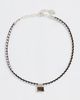 Chan Luu Chan Luu Marfa Braided Leather Necklace Smokey Quartz One - 2