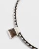 Chan Luu Chan Luu Marfa Braided Leather Necklace Smokey Quartz One - 4