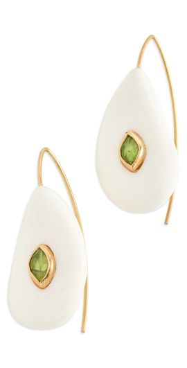 Chan Luu Chan Luu Pebble Earrings Peridot One
