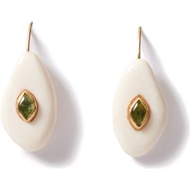 Chan Luu Chan Luu Pebble Peridot Drop Earrings 