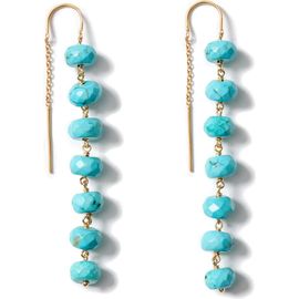 Chan Luu Chan Luu Semiprecious Stone Linear Drop Earrings
