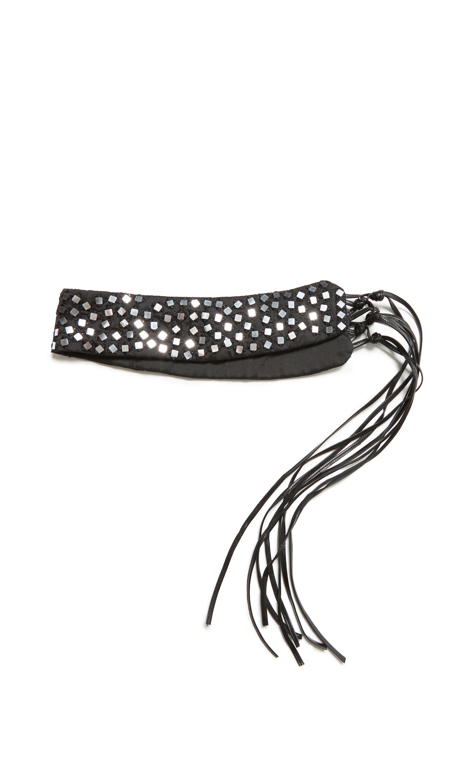 Chan Luu Chan Luu Sequined Tie Belt