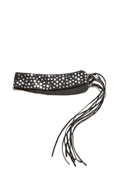 Chan Luu Chan Luu Sequined Tie Belt