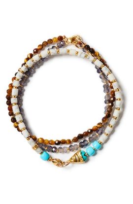 Chan Luu Chan Luu Set of 3 Semiprecous Stone Bracelets