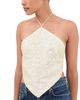 Chan Luu Chan Luu Shell Backless Halter Top Natural One - 1