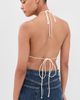 Chan Luu Chan Luu Shell Backless Halter Top Natural One - 3