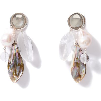 Chan Luu Chan Luu Shore Abalone Charm Drop Earrings 
