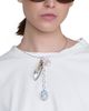 Chan Luu Chan Luu Shore Baroque Freshwater Pearl & Abalone Collar Necklace, 15.5 - 2