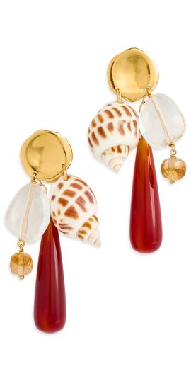 Chan Luu Chan Luu Shore Charm Earrings Sunset One