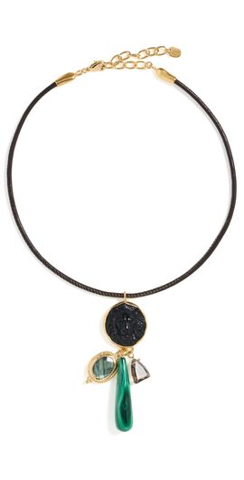 Chan Luu Chan Luu Simba Necklace Black Obsidian One
