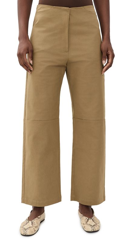 Chan Luu Chan Luu Snap Button Pants Khaki