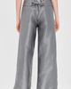 Chan Luu Chan Luu Techno Dupion Straight Leg Pants Steel - 3