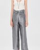 Chan Luu Chan Luu Techno Dupion Straight Leg Pants Steel - 5