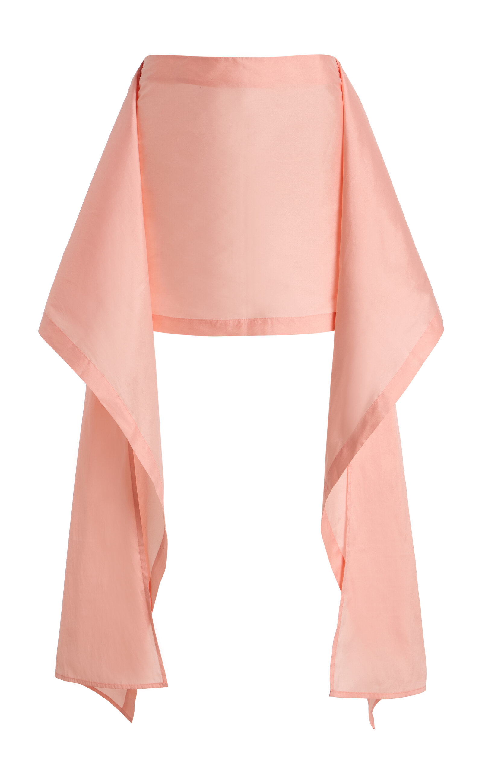 Chan Luu Chan Luu Techno Taffeta Basset Hound Mini Skirt