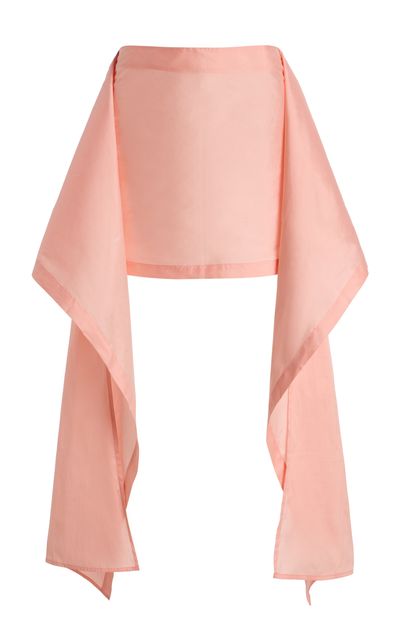 Chan Luu Chan Luu Techno Taffeta Basset Hound Mini Skirt