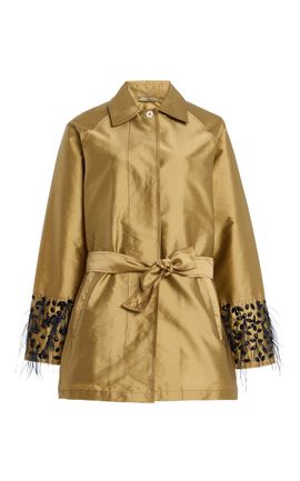 Chan Luu Chan Luu Techno Taffeta Marquise Trench