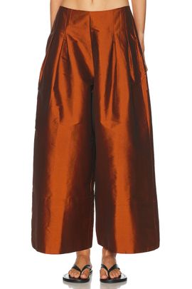 CHAN LUU CHAN LUU Techno Taffeta Ultra Wide Leg Pant